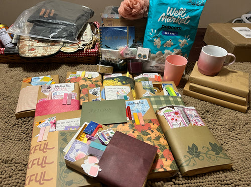 6 book box+ goodies